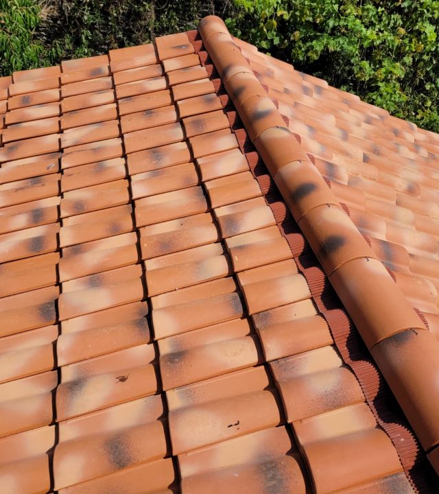 Rénovation toiture en tuiles terre cuite en Vendée